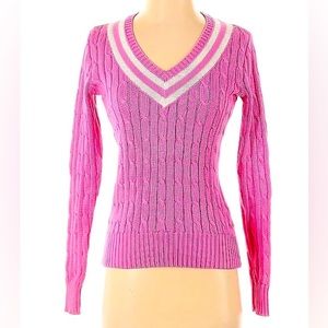 Like NEW Rare Vintage Ralph Lauren Golf Prep Sweater | Size S | 100% Cotton